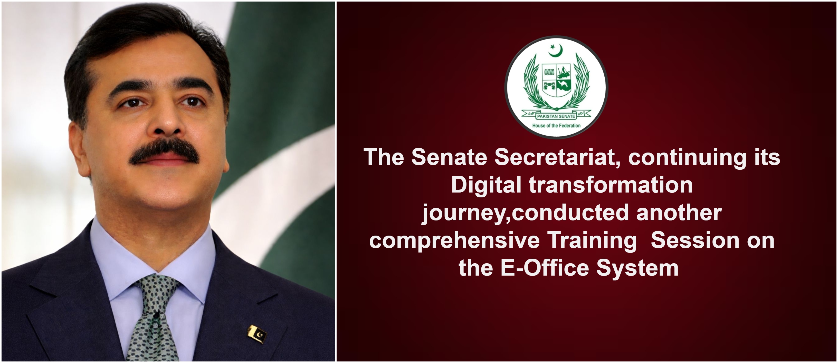 ‎The Senate Secretariat, continuing its digital transformation journey, conducted another comprehensive training session on the E-Office System